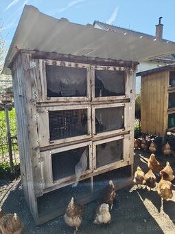 Prodej králíkárny 6 kotců - PLATÍ DO SMAZÁNÍ