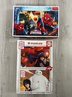 Puzzle Spiderman, Big Hero