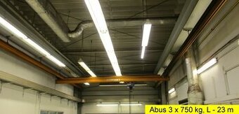 halový jeŕáb  Abus 5,5 x 24,5 m