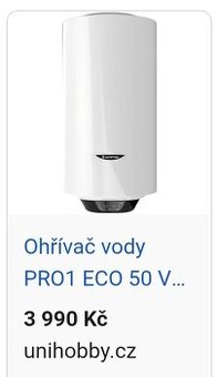 Prodam elektricky ohrivac vody.bojler