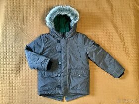 Klučičí zimní bunda vel 5-6 let - 1