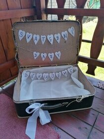 svatební kufr na dary