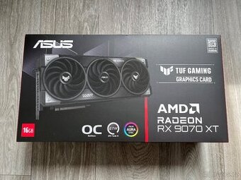 ASUS TUF Gaming Radeon RX 9070 XT OC 16GB ,nová