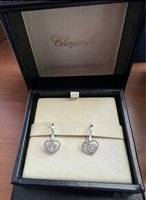 Chopard Happy Diamonds náušnice s plovoucími diamanty