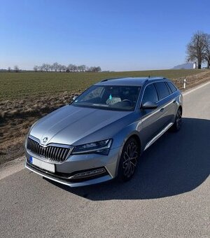 Škoda Superb 3 facelift L&K 2.0TDI DSG 2020 Tažné Nelakováno