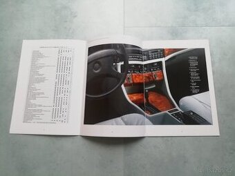 BMW E32 - katalog příplatkové výbavy 1/92 - doprava v ceně