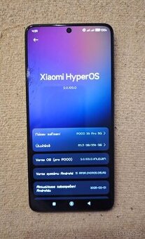 Poco X6 pro 8/256gb - funkční s vadou