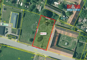 Prodej pozemku k bydlení, 886 m², Vlkovice u Lišova