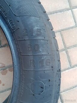 Letní pneu 215/60 r16