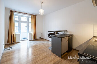 Pronájem bytu 2+kk, Biskupcova, Žižkov, 21900 Kč/měs, 44 m2