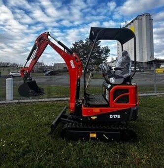 minibagr, pásový bagr, motor Kubota, 3 lžíce zdarma