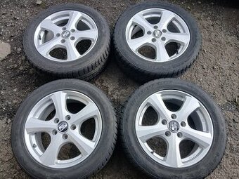 Prodám sadu ALU kol MSW 205/55 R16 zimní