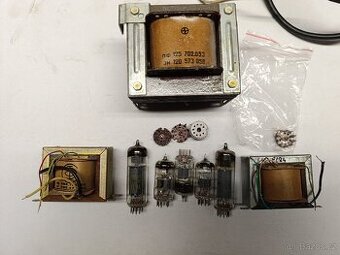 elektronkový zesilovač s el84 komponenty na stavbu