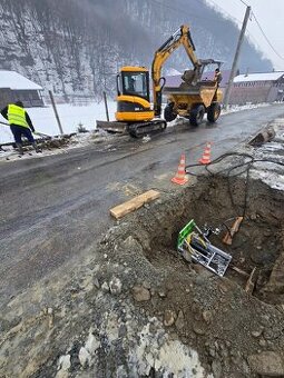 Hydraulické propichovací zařízení Zemní protlak Krtek