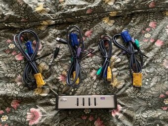 Aten CS84U - 4 portový KVM switch