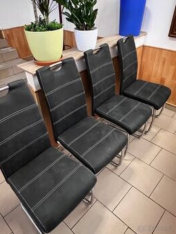 Sada 4 Jídelních Židlí