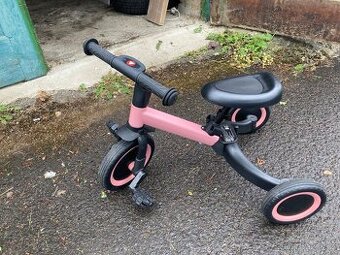 Odrážedlo/tříkolka 4v1 Kaya Pink