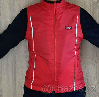 Vesta černá Vero Moda, červená Gina Benotti vel.M