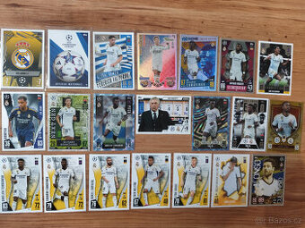 Fotbalové kartičky - Barcelona, Real, Arsenal