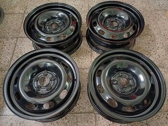 Plechové disky 5x100, ET38, R15 Škoda, Audi, VW, Seat