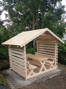 Altanka,meble ogrodowe z zadaszeniem