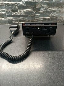 Siréna Federal Signal PA-300, maják, majáková rampa