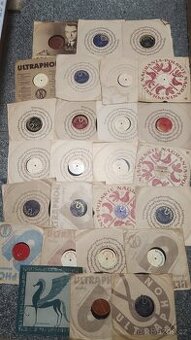 LP šelaky a LP desky a šelaky