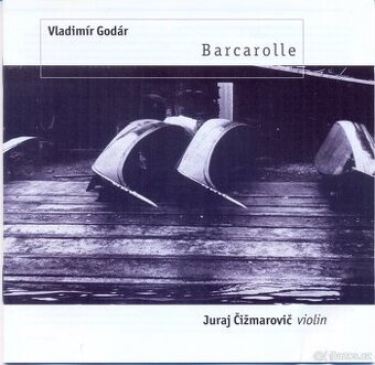 CD Music for Violin - Barcarolle – Vladimír Godár