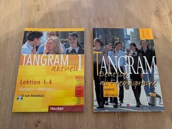 🎒 Tangram učebnice němčiny – dvojice knih za 100 Kč 🎒