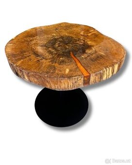 Epoxidový stůl Aperol - průměr 64 cm