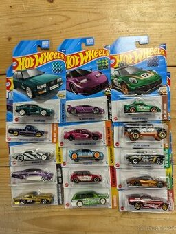Hot Wheels STH 2025 (Super Treasure Hunt) všech 15