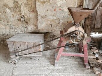 stabilní elektromotor + šroťák