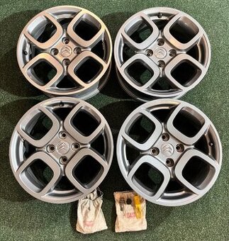 4x108 R16 Citroen C4 Cactus originál Alu disky - TOP