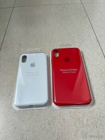 Červená a bílá pouzdra na různé typy iPhonů