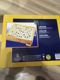 Dřevěná hra labyrint - 1