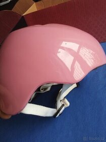 Dětská helma na lyže Bern Nina ZIP mold 48-51,5 cm jako nová