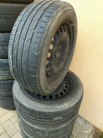 Letní pneu na discích 205/55 R16, rozteč 5x108