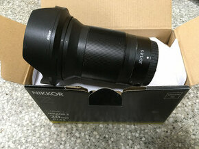 objektiv Nikon Z 20 mm f/1,8 S