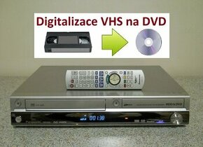 ⚠️ VHS-HDD-DVD rekordér Panasonic DMR EX95 hdmi - 1