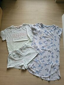 Dívčí krátké pyžamo a košilka