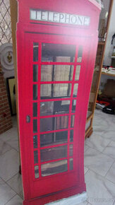 telefonní anglická budka - karton - 1