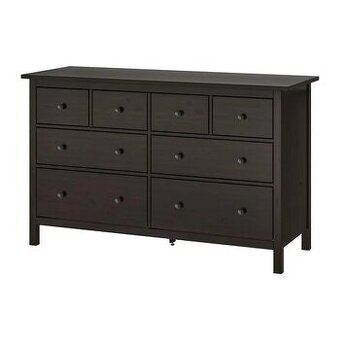 Komoda Ikea Hemnes hnědočerná
