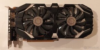 MSI GTX 1060 OC 6GB - 192bit. NOVÉ VENTILÁTORY