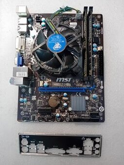MSI H81M-P33+i5-4570+12GB DDR3+CHLADIČ