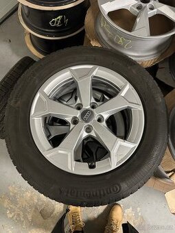 Alu kola 5x112 r17 se zimním pneu (q32)