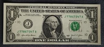 USA - 1 Dolar bankovka, 2021, UNC - 1