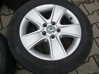 SADA ALU 16 ŠKODA OCTÁVIA 2 CRATERIS ET 50 5x112