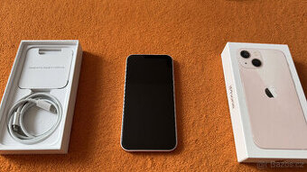 iPhone 13 mini 64GB růžový, jako nový, záruka