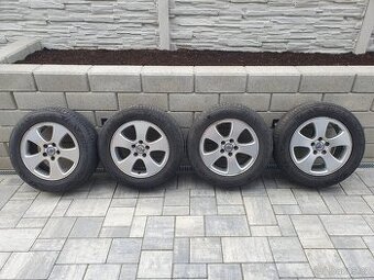 ALU kola Volvo + letní pneu Nexen 225/55/R16 99W