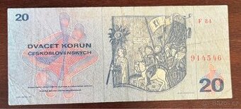 20 Kčs - 1970 ČSSR